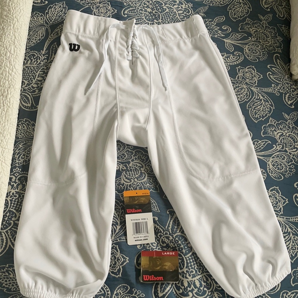 NEW WILSON BASEBALL PANTS SIZE L